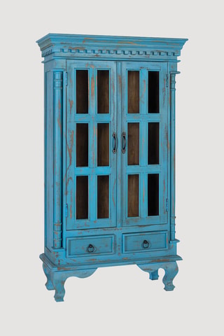 Armoire 2 portes en manguier - 90 x 160 x 40 cm