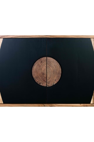 Buffet 2 portes en acacia - 110 x 75 x 40 cm