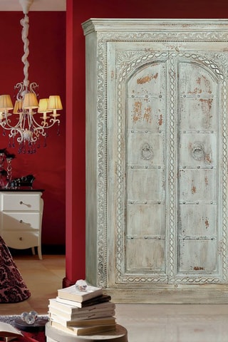 Armoire 2 portes en manguier