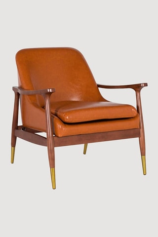 Fauteuil - Marron - En polyuréthane