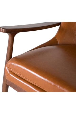 Fauteuil - Marron - En polyuréthane