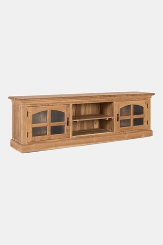 Meuble TV 2 portes - 56 x 180 x 35 cm