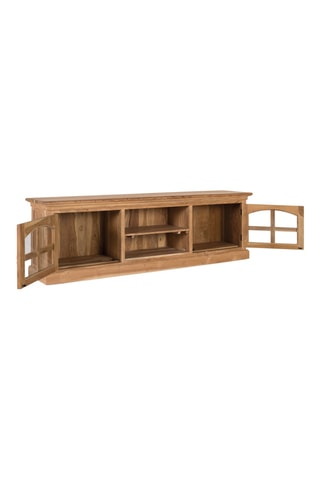 Meuble TV 2 portes - 56 x 180 x 35 cm