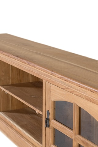 Meuble TV 2 portes - 56 x 180 x 35 cm