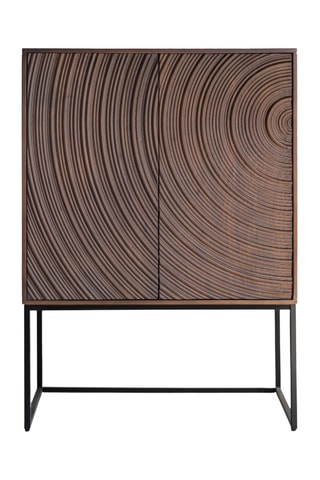 Buffet 2 portes en manguier - 120 x 85 x 45 cm
