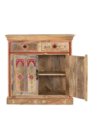 Buffet 2 portes et 2 tiroirs en manguier