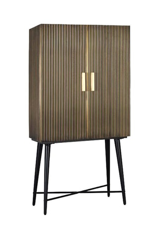 Armoire 2 portes en manguier - 85 x 163 x 40 cm