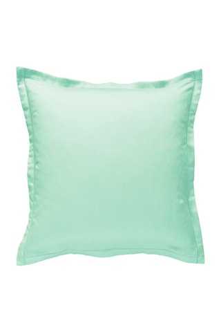Federa in raso di cotone 120 fili/cm² - Azzurro