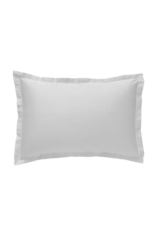 Federa in raso di cotone 120 fili/cm² - Bianco