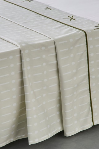 Lenzuolo sopra Thylane - Verde acqua