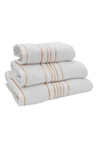 Telo bagno in cotone - Bianco - 100 x 150 cm