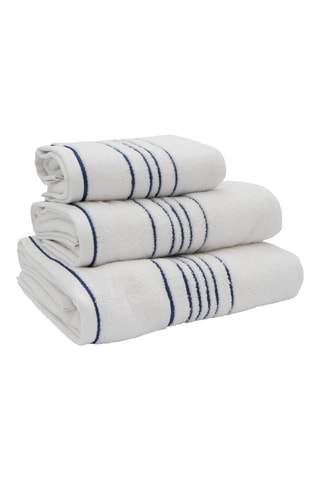 Telo bagno in cotone - Bianco - 100 x 150 cm