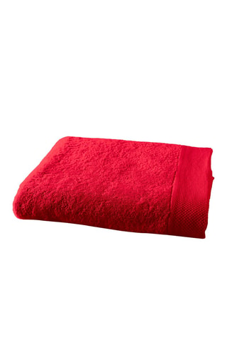 Telo bagno - Rosso - 100 x 150 cm