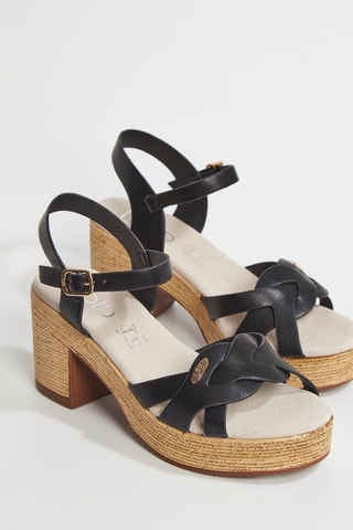 Sandalen met Hak Louanne - Zwart