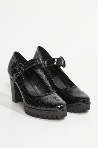Décolleté platform Monica - Nero cocco