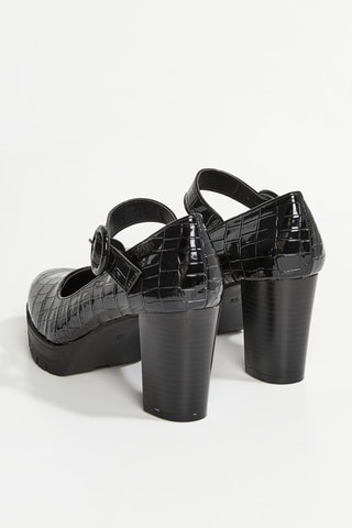 Décolleté platform Monica - Nero cocco