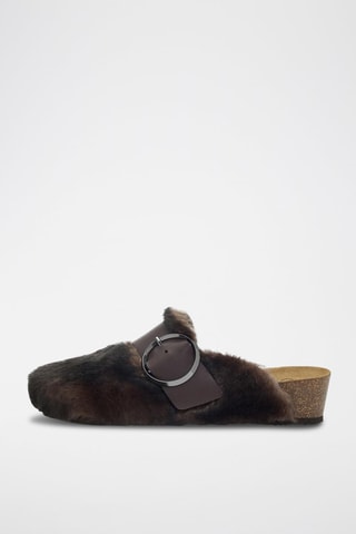 Chaussons Monique Marron