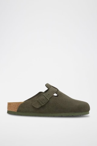 Chaussons en velours - Vert
