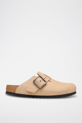 Chaussons en cuir - Beige