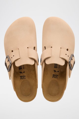 Chaussons en cuir - Beige