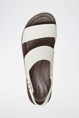Sandales compensées - Blanc - Crocs
