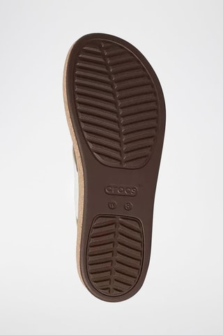 Sandales compensées - Blanc - Crocs