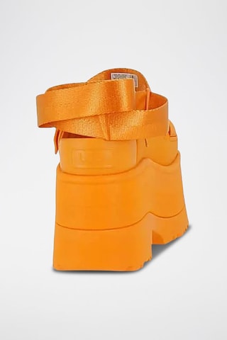 Sandales plateformes Goldenrise - Orange