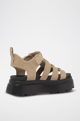 Sandales en nubuck Cora - Sable