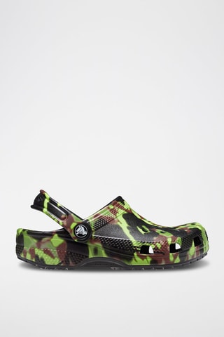 Sabots Classic Noir et vert