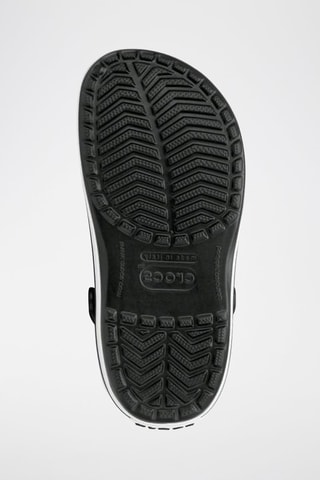 Sabots Crocband Clog Noir et blanc