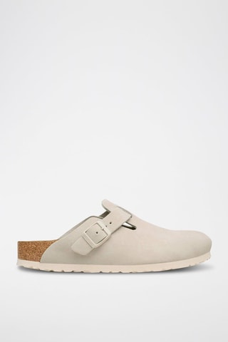Sabots en nubuck - Gris
