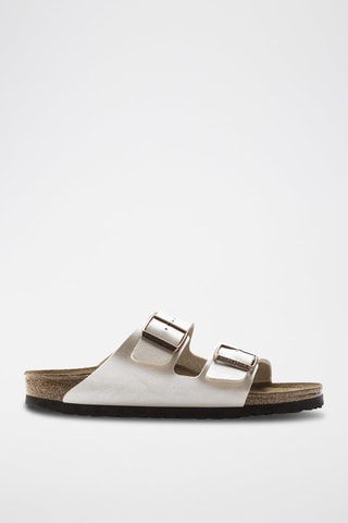 Mules en cuir - Blanc