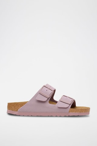 Mules en cuir Arizona - Lilas