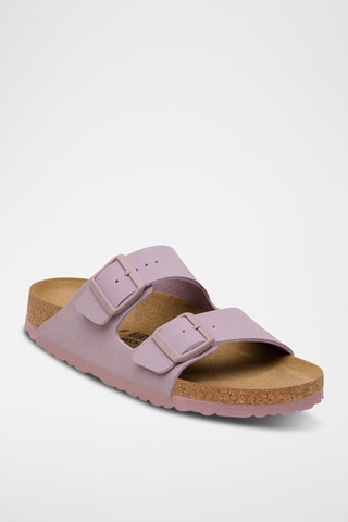 Mules en cuir Arizona - Lilas