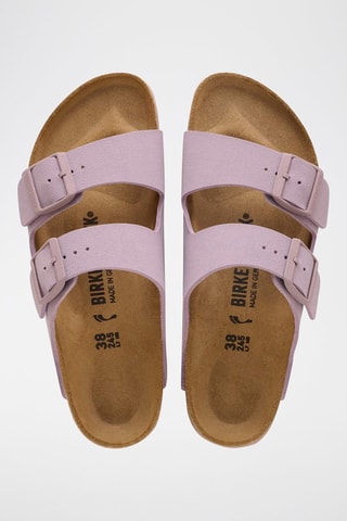 Mules en cuir Arizona - Lilas