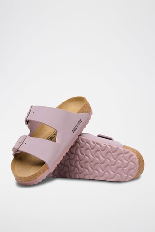 Mules en cuir Arizona - Lilas