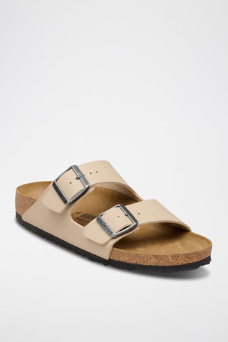 Mules en cuir - Beige