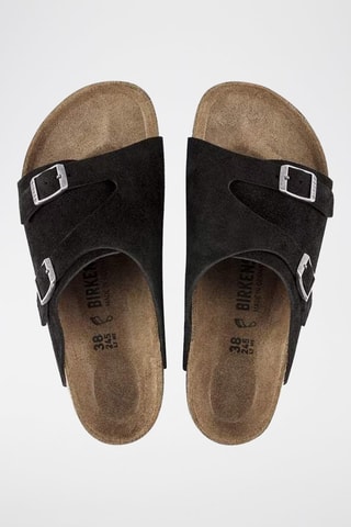 Mules en velours - Noir