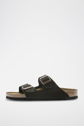 Mules en nubuck Arizona - Noir