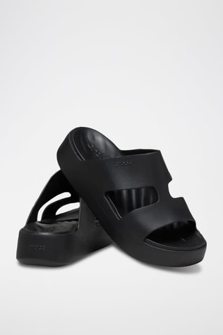 Mules plateformes Getaway - Noir
