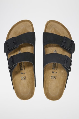 Mules en nubuck Arizona - Noir