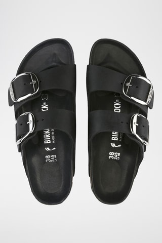 Mules en cuir Arizona - Noir