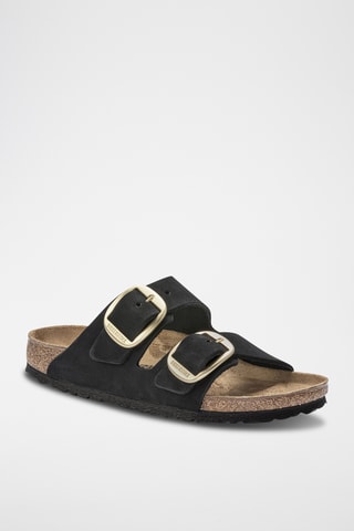 Mules en cuir Arizona - Noir