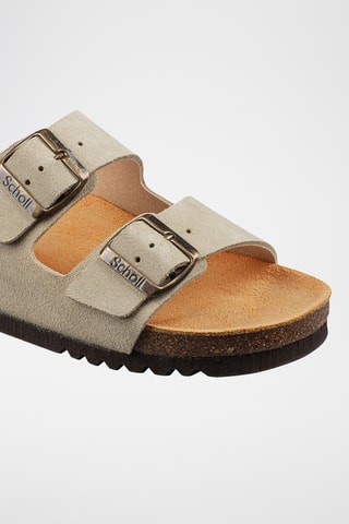Mules en nubuck Joséphine - Beige