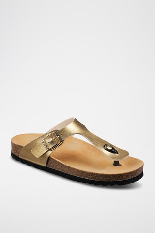 Sandales Nicole - Doré