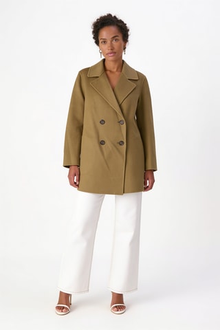 Veste en laine Clairene - Kaki