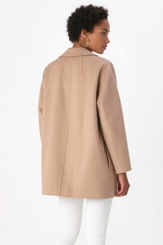 Veste en laine et cachemire Clairene - Camel