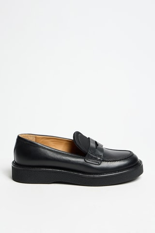 Mocassins en cuir de veau - Noir