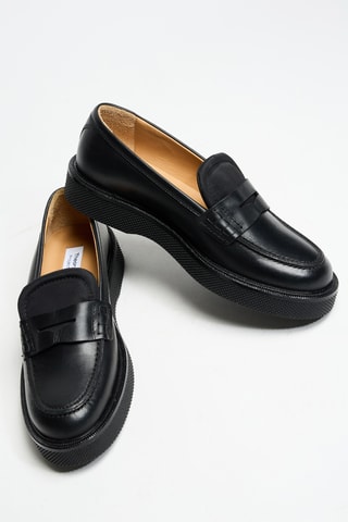 Mocassins en cuir de veau - Noir