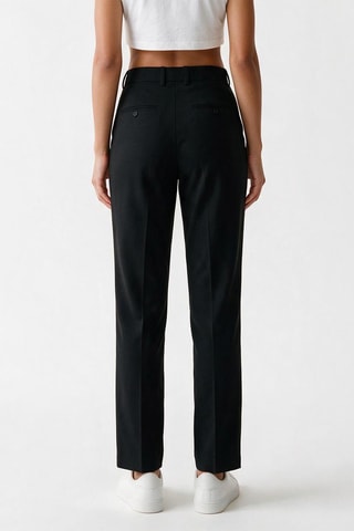 Pantalon en laine vierge - Noir
